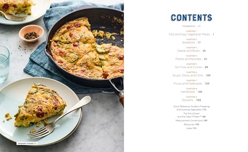 The 30-Minute Vegetarian Cookbook: 100 Healthy, Delicious Meals for Busy People