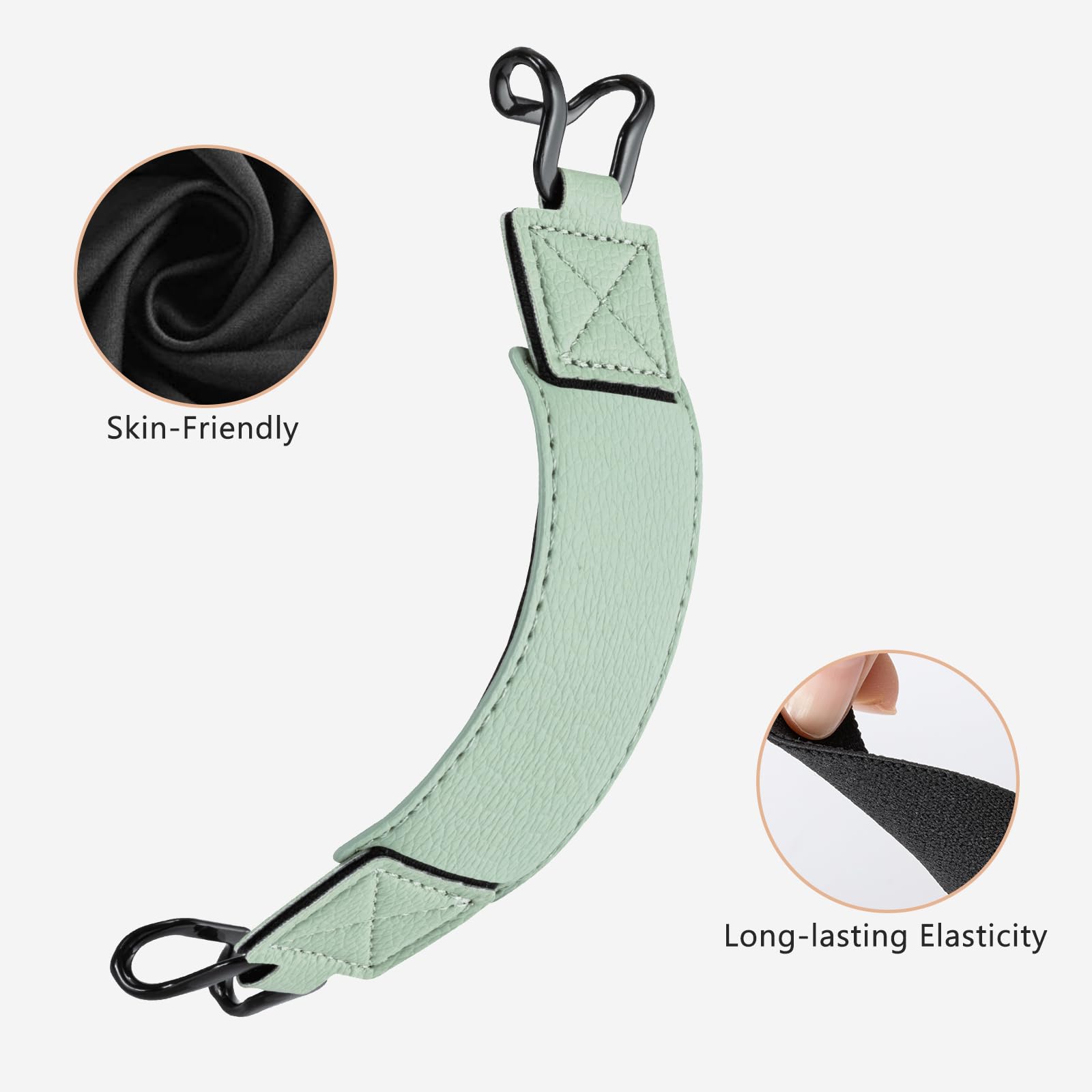 CoBak Secure Hand Strap for Kindle and Tablets - Versatile and Lightweight Finger Grip Holder for 6-7.5" Kindle/Kobo/Voyaga/Lenovo/Sony E-Book Tablet - High Elasticity, Sagegreen-1