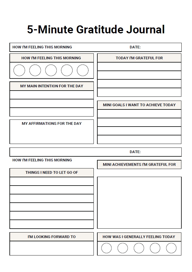 Gratitude Journal