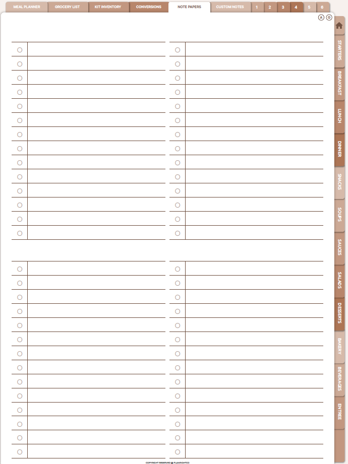 DIGITAL RECIPE BOOK