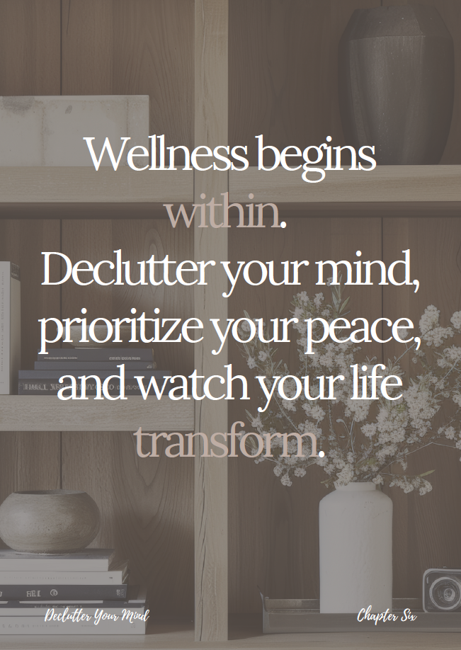 Declutter your Mind